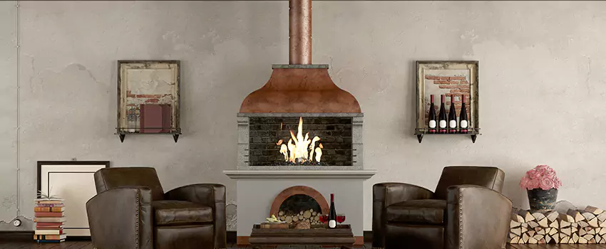 Thelin Hearth Products Providence Pellet Insert Fireplace Installation in Laplace, LA