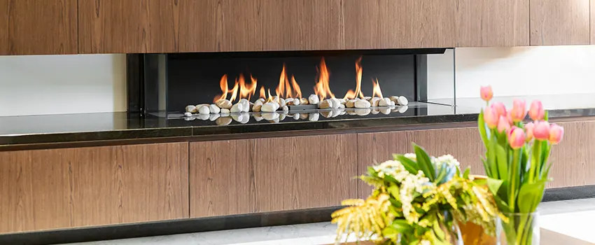Double-height Fireplace Design Refurbishment in Laplace, Louisiana