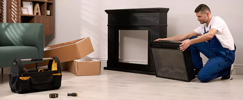 Old Rusted Metal Fireplace Repair And Replacement in Laplace, LA