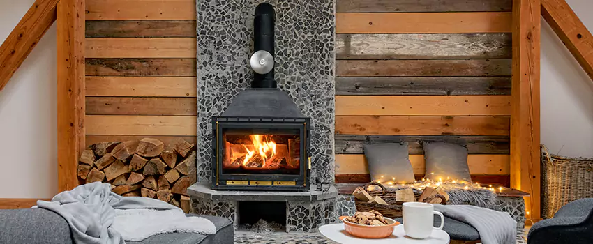 Thelin Hearth Products Direct Vent Gas Stove Fireplace Inspection in Laplace, Louisiana