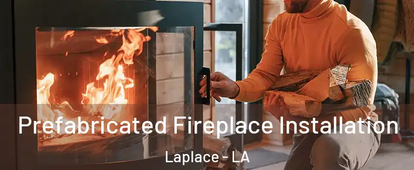  Prefabricated Fireplace Installation Laplace - LA